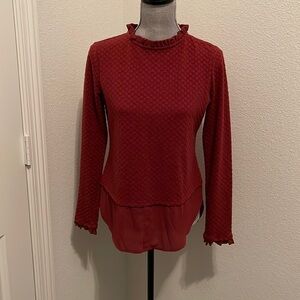 ELLE Women’s Long Sleeve Blouse - Size S